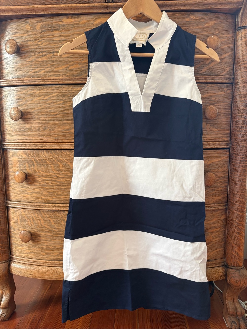 Sail to Sable Sleeveless Tunic dress